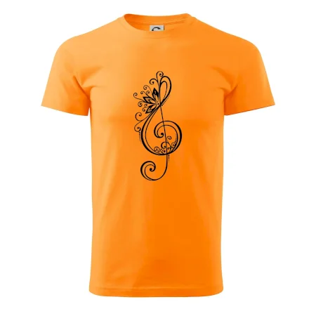 Husľový kľúč kvety