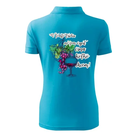 V tomto tričku môžem vypiť vína koľko chcem