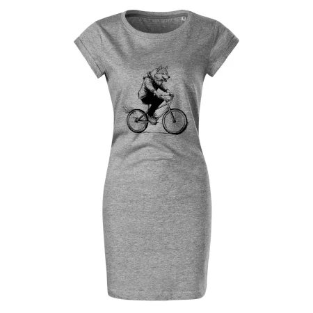 Vlk na bicykli