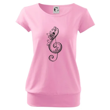 Husľový kľúč kvety