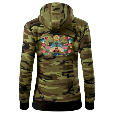 Folklór - dva farebné vtáčiky