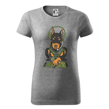 Bojový doberman (Pecka design)