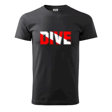 Dive nápis vlajka