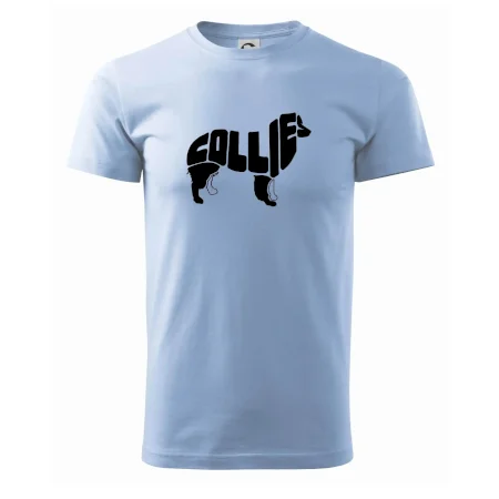 Border kólia písmo v tele