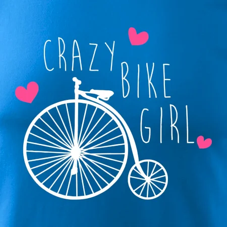 Crazy bike girl