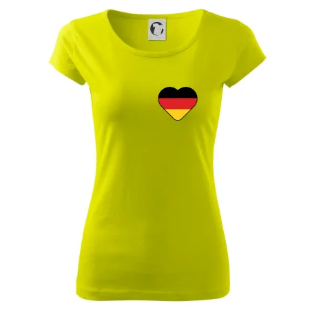 Germany love prso - Nemecká vlajka