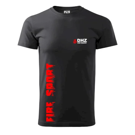 DHZ (oheň, firesport, názov sboru - vlastný nápis)