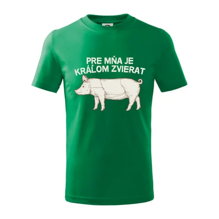 Pre mňa je kráľom zvierat prasa