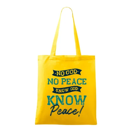 No God no peace, know God know peace