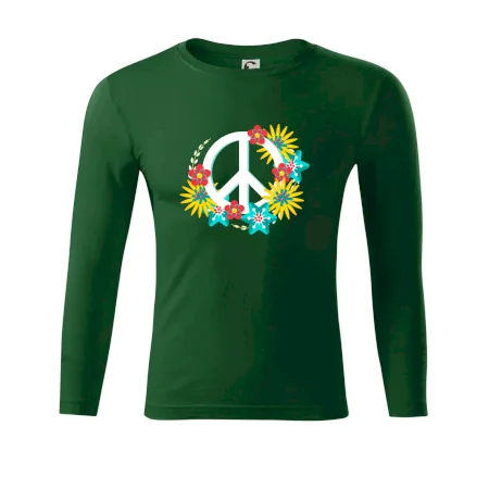 Peace symbol abstraktný