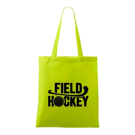 Field hockey loptička a nápis