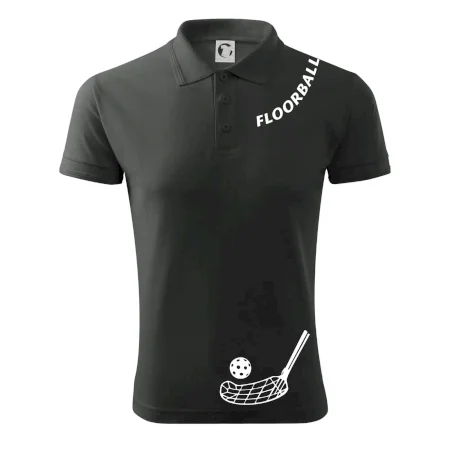 Floorball nápis šikmo