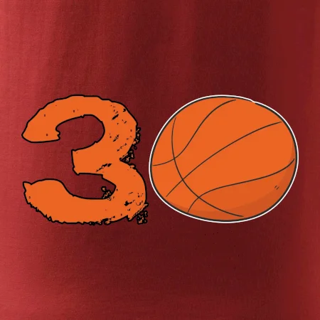Basketball okrúhle narodeniny 30