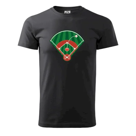 Baseballové hřiště z ptačí perspektivy