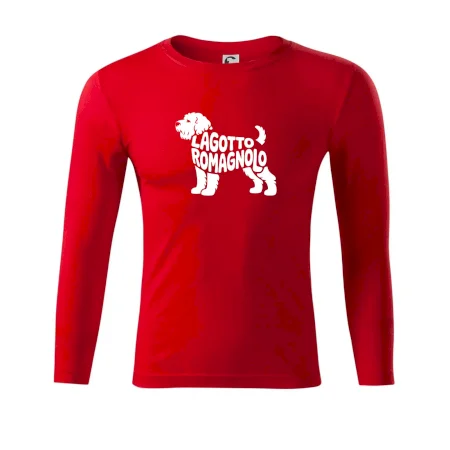 Lagotto romagnolo nápis v tele