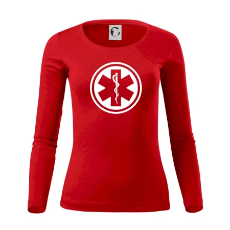 Rescue logo samostatné guľaté