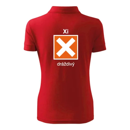 Xi Dráždivý - Výstražná tabuľka na tričku