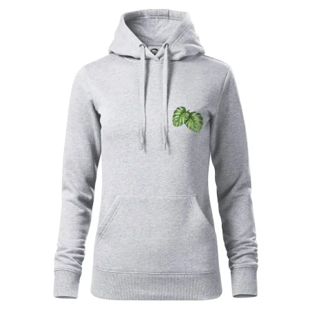 Monstera listy na prsu