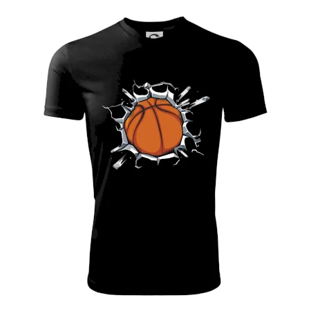 Basketbal lopta v triku
