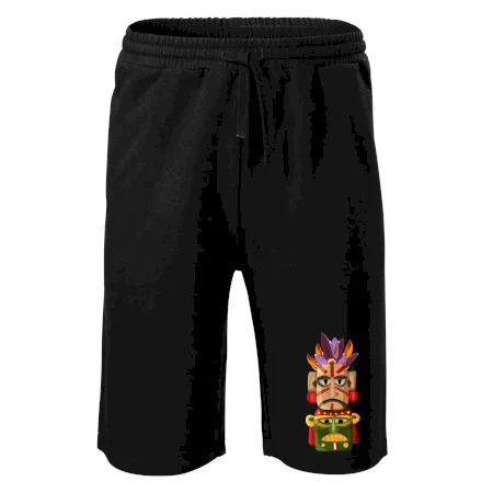 Mayová maska s perím