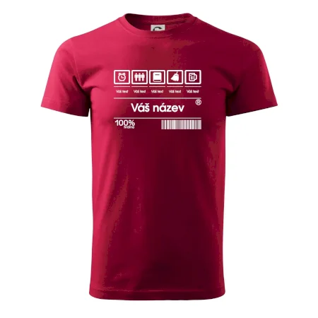 Čárový kód - Vlastní text