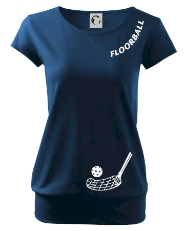 Floorball nápis šikmo