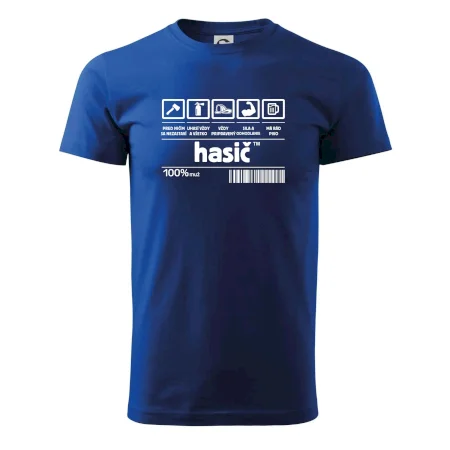 Čiarový kód - Hasič / hasička