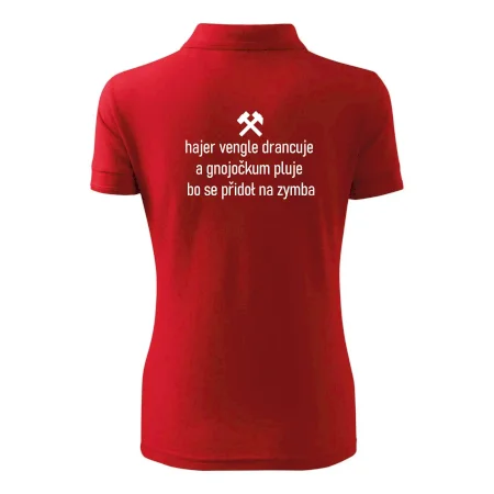 Hajer vengle drancuje a gnojočkum pluje bo se přidoł na zymba