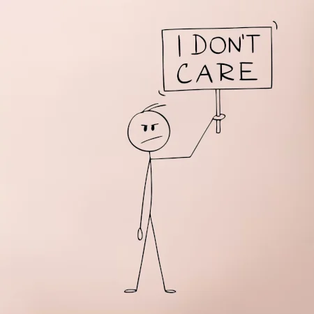 I don't care - postava
