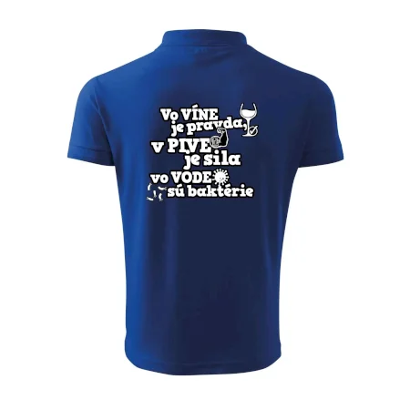 Vo víne je pravda, v pive je sila, vo vode sú baktérie