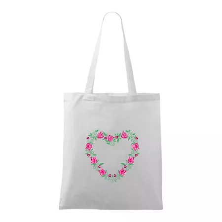 Červené tulipánové srdiečko (Pecka design)