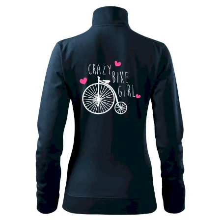 Crazy bike girl