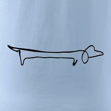 Jazvečík - kreslený