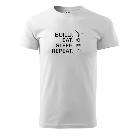 Build eat sleep repeat - montážna pena