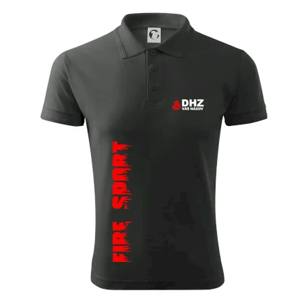 DHZ (oheň, firesport, názov sboru - vlastný nápis)
