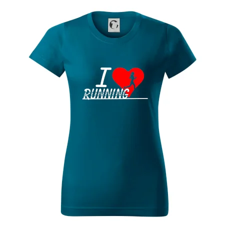 I love running dievča