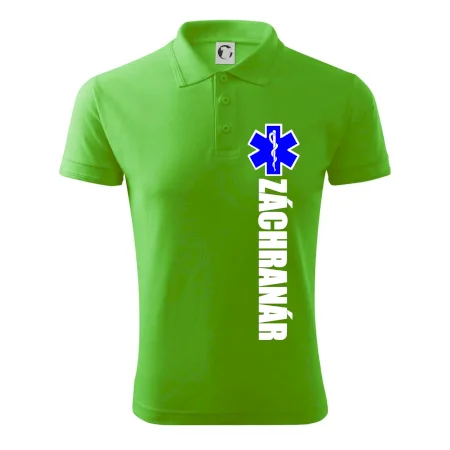 Nápis Záchranár + hviezda