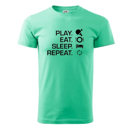 Stolný tenis - eat sleep
