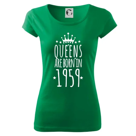 Queens are born in 1959