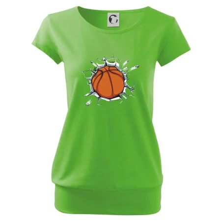 Basketbal lopta v triku