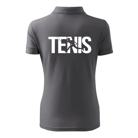 Tenis nápis silueta