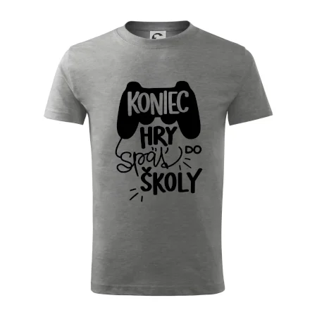 Koniec hry, späť do školy