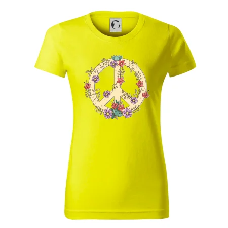 Peace symbol pieskový