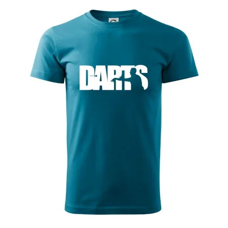 Darts - nápis so šípkarom