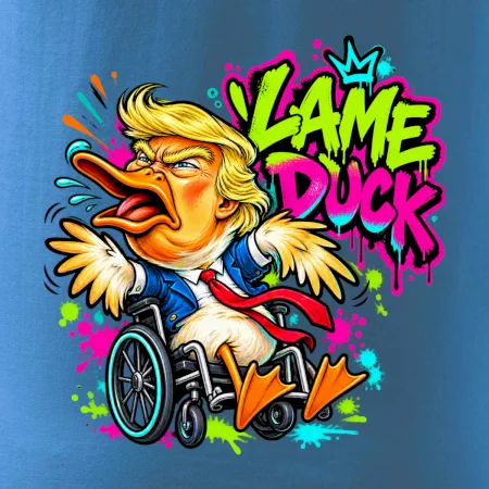 Trump lame duck graffiti