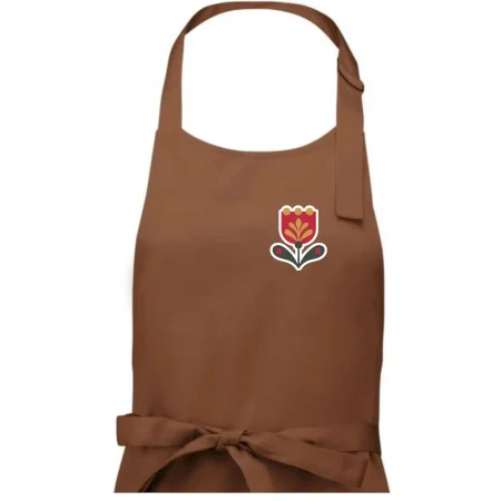 Folklór na prsníku tulipán