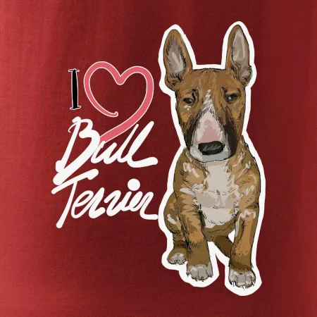 I love bull terrier