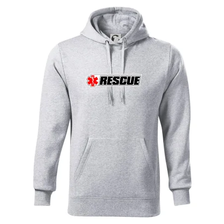 Záchranár rescue kríž červený