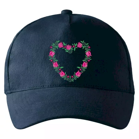 Červené tulipánové srdiečko (Pecka design)
