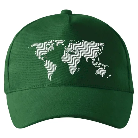 Mapa sveta odtlačok